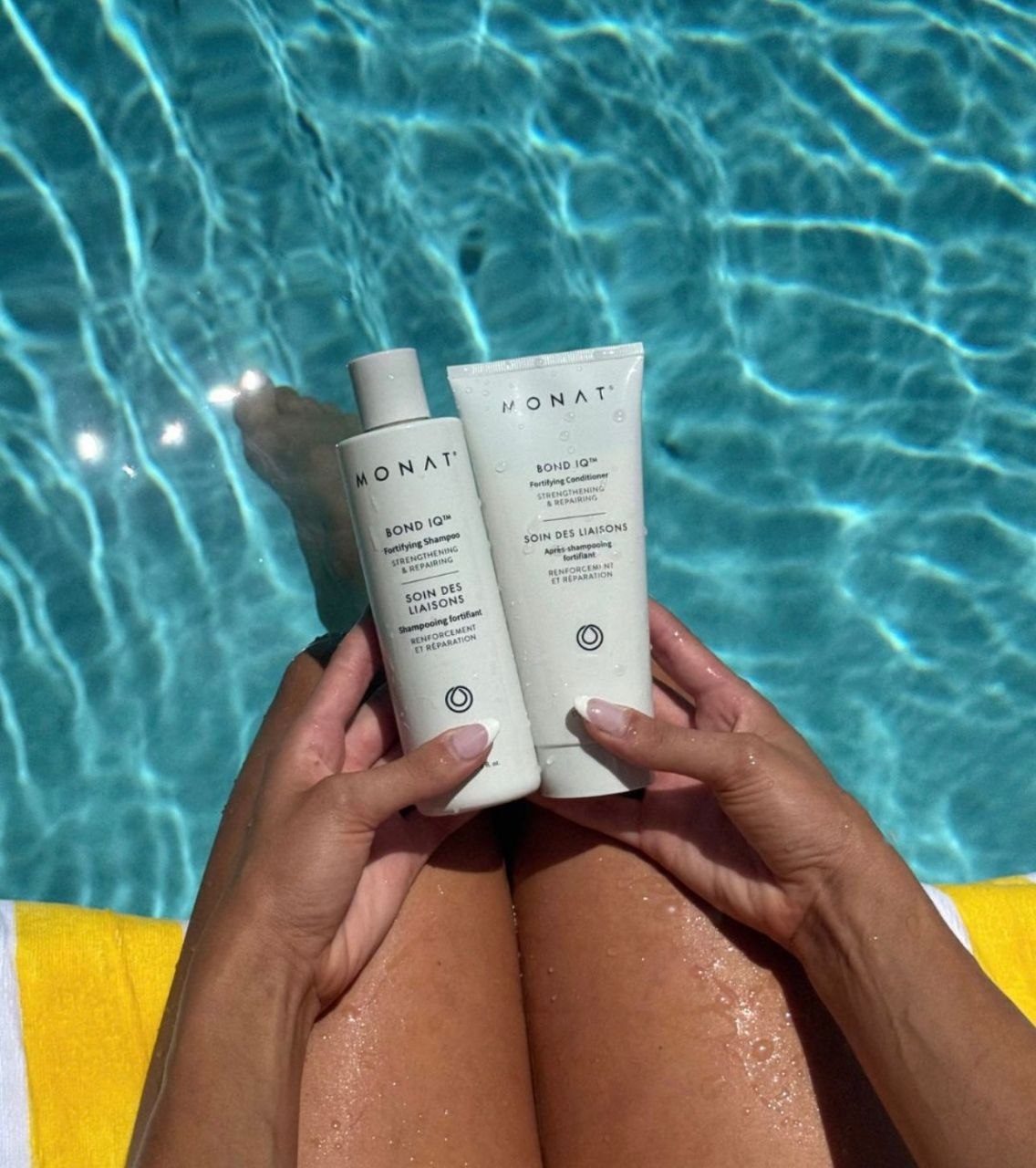 Bond IQ shampoo and conditioner